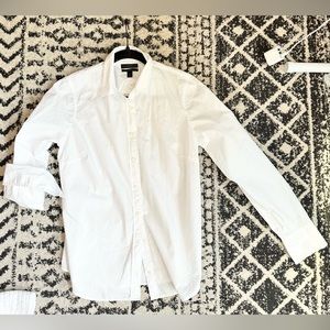 Jcrew “perfect” fit women’s button down blouse